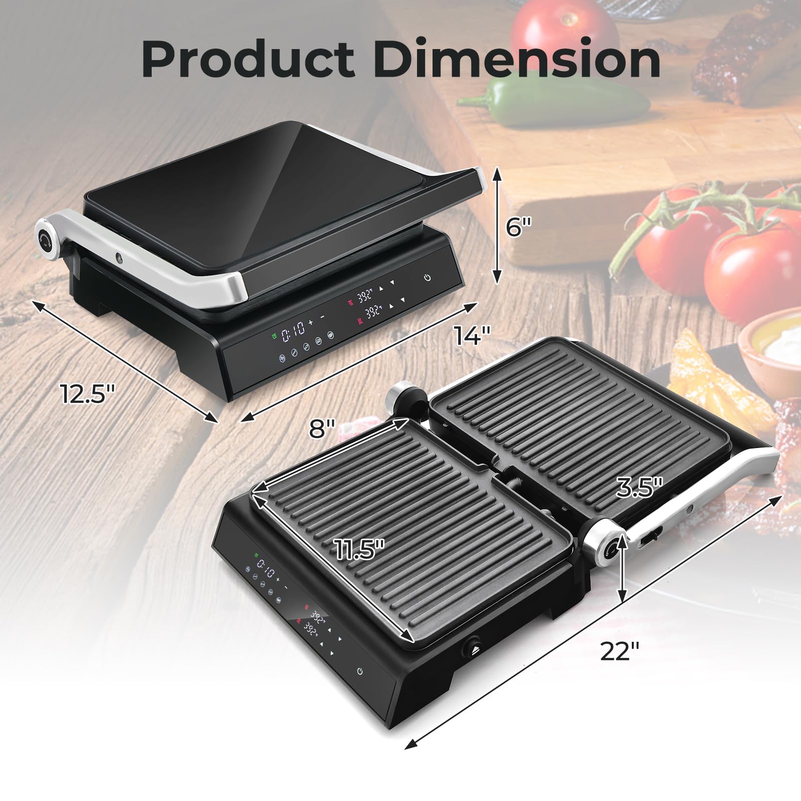 Giantex Panini Press Sandwich Maker