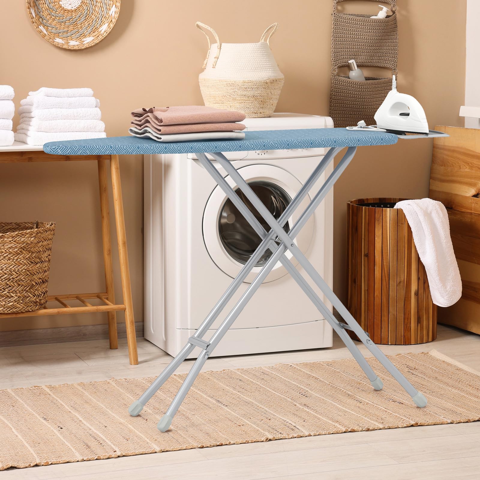 Giantex Full Size Ironing Board with Iron Rest, 57