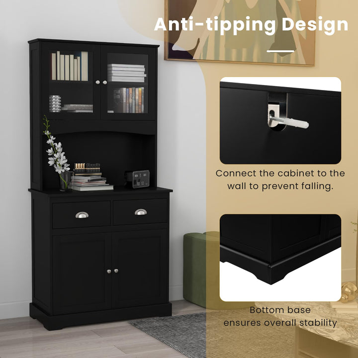 67" Pantry Organizers and Storage - Giantex