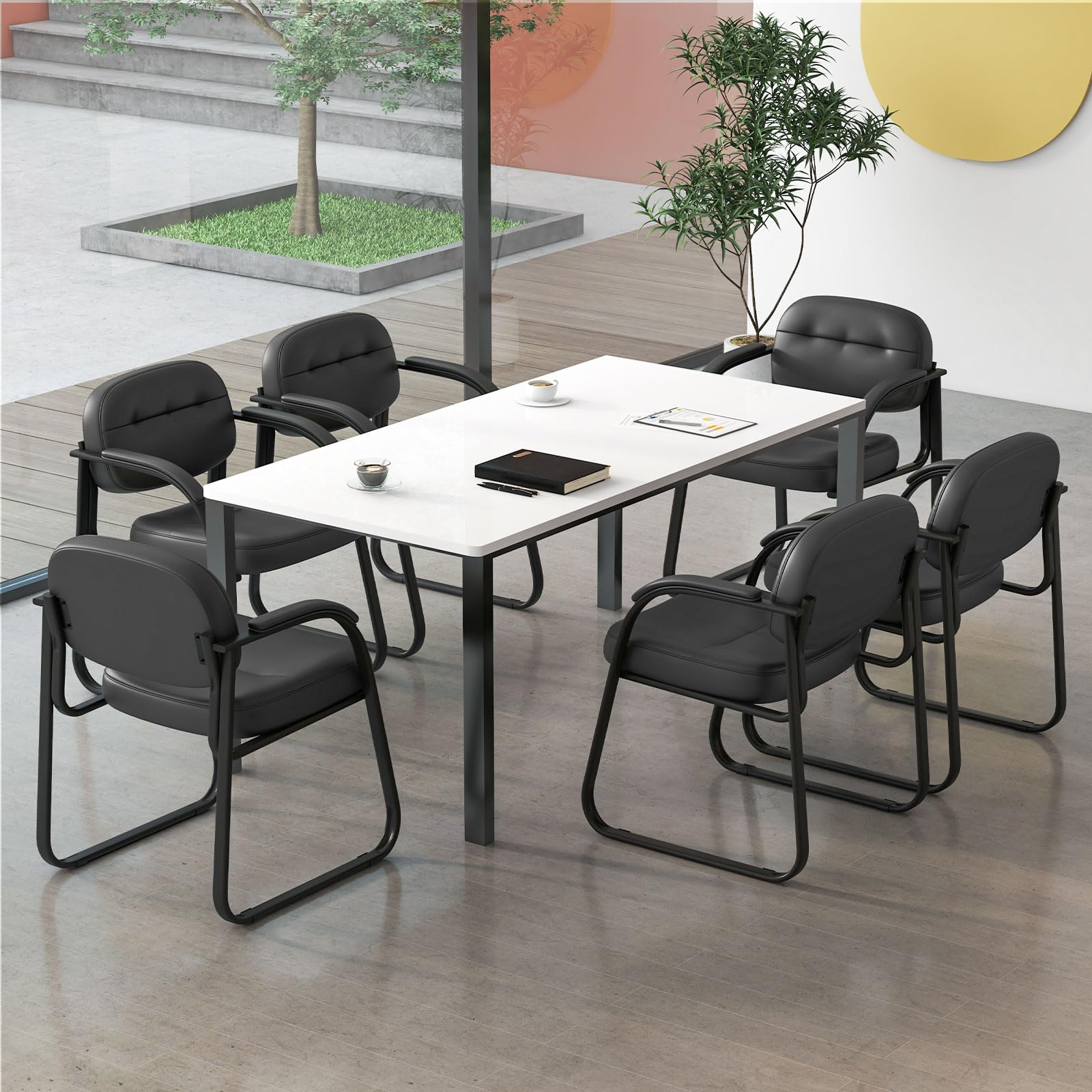 Giantex Waiting Room Chairs Set - Reception Chairs