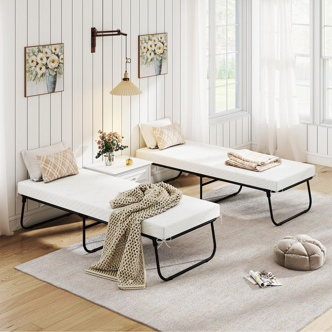 Giantex Folding Bed with Mattress for Adults