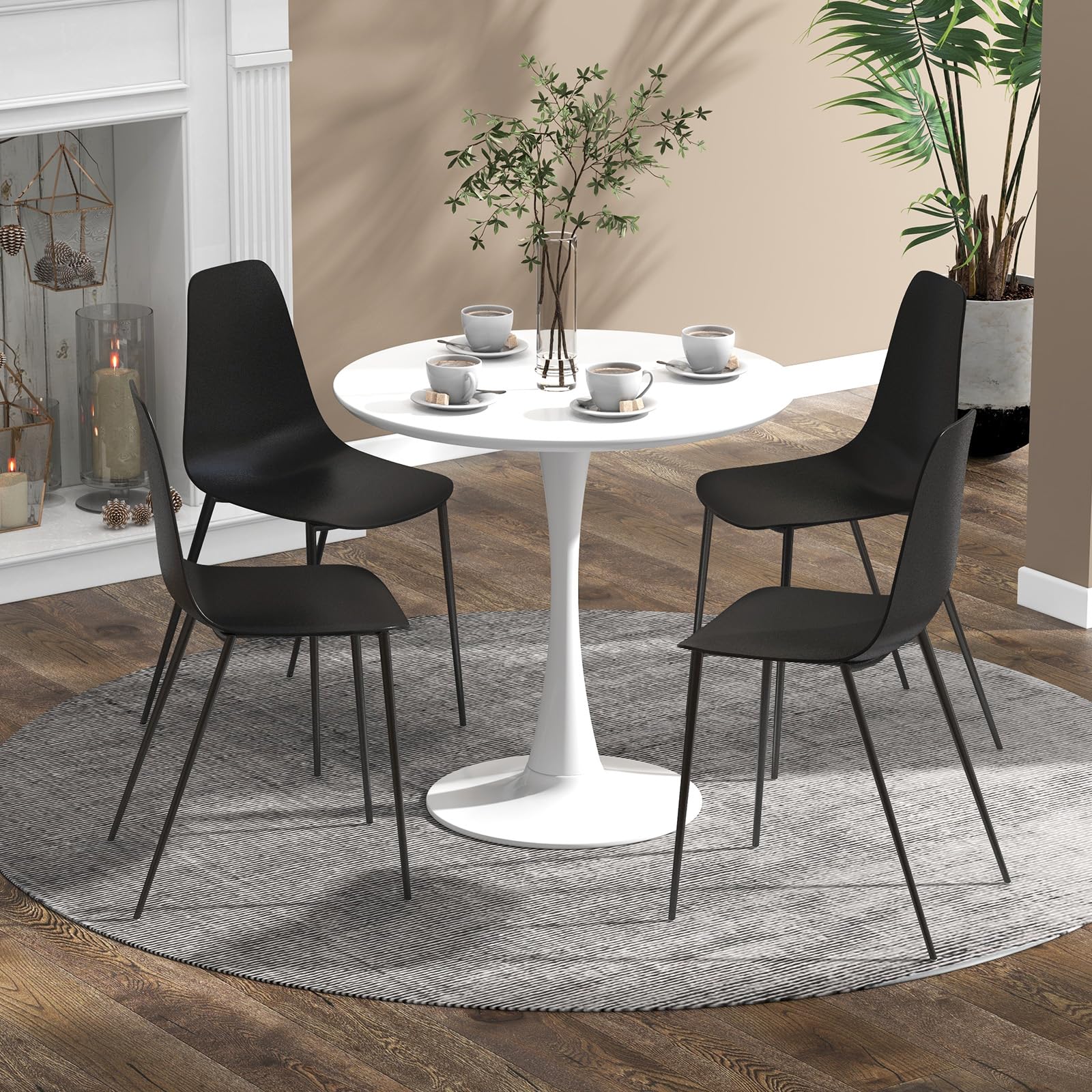Giantex Modern Dining Chairs Set of 4