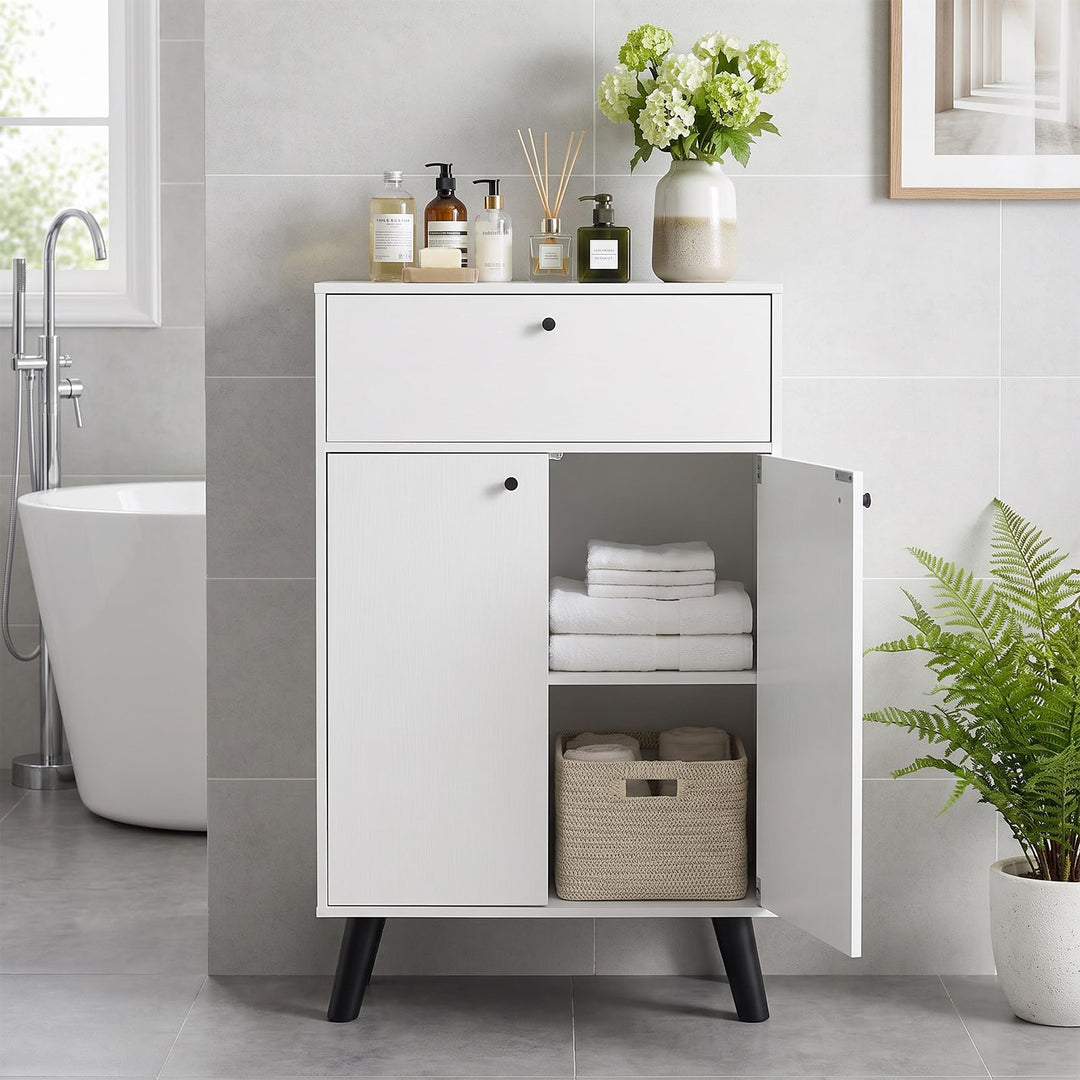 GIANTEX Kitchen Buffet Cabinet with 1 Drawer