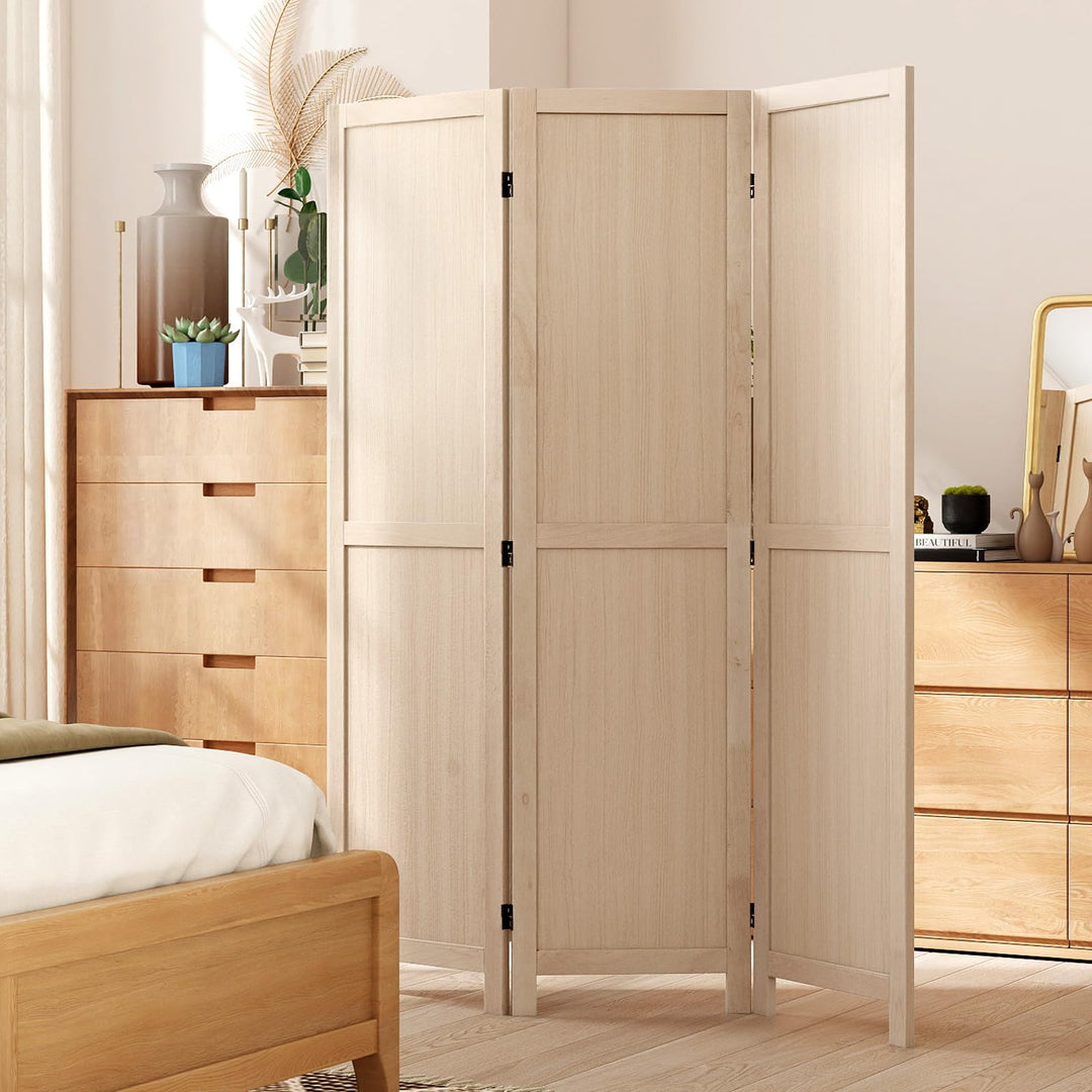 Giantex 3 Panel Folding Room Divider 67" Tall