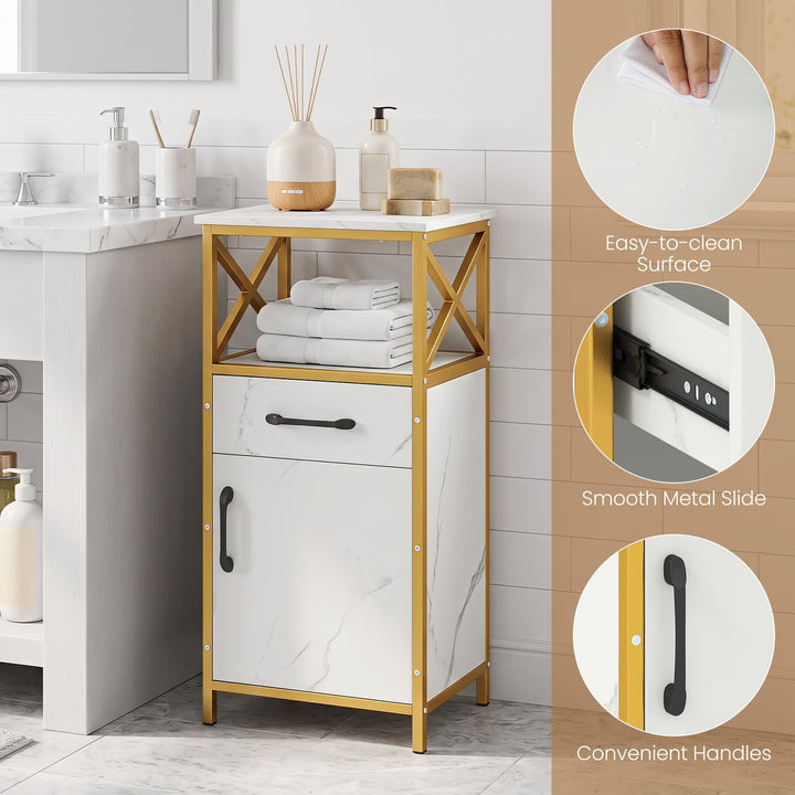 GIANTEX Bathroom Storage Cabinet with Drawer