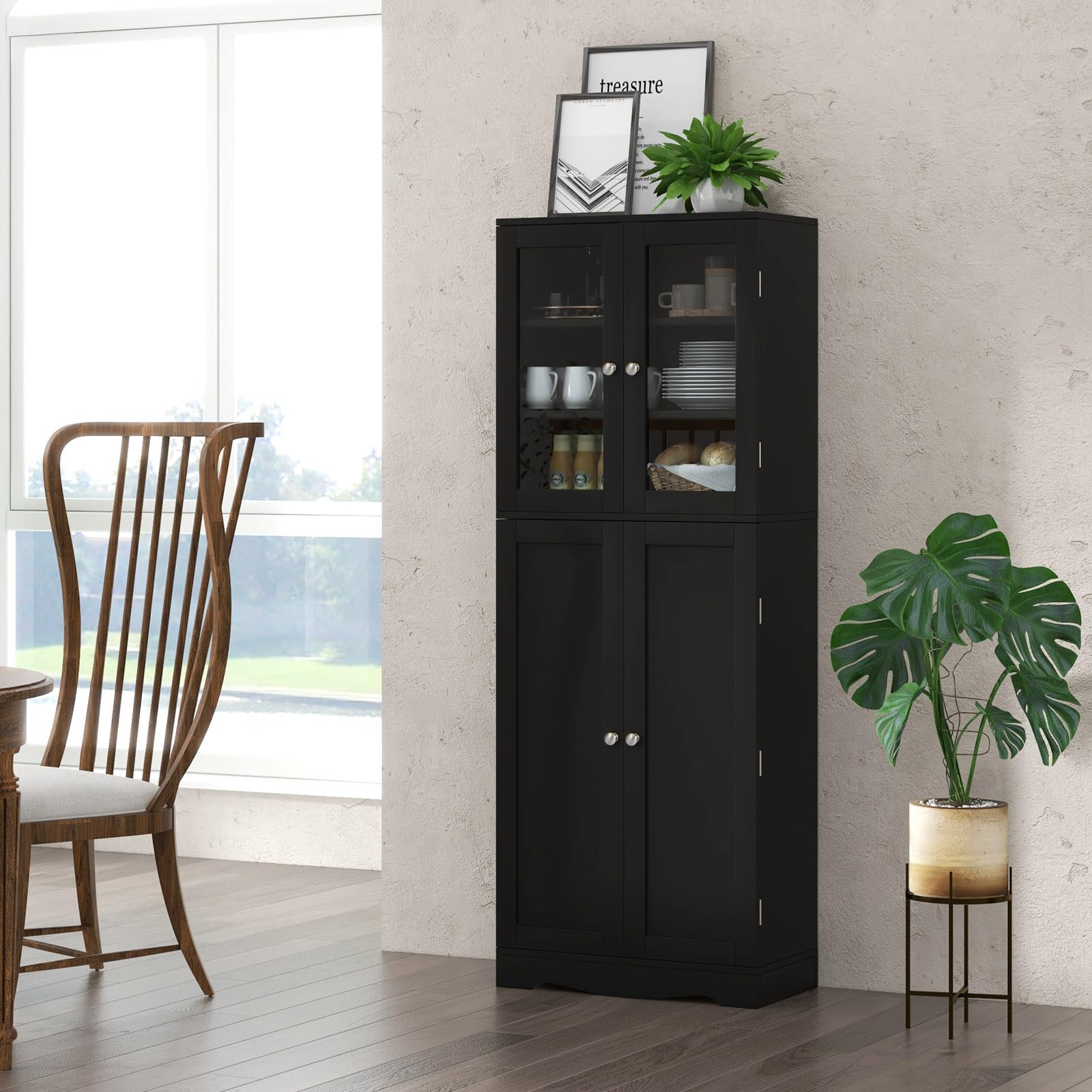 63.5" Pantry Organizers and Storage - Giantex