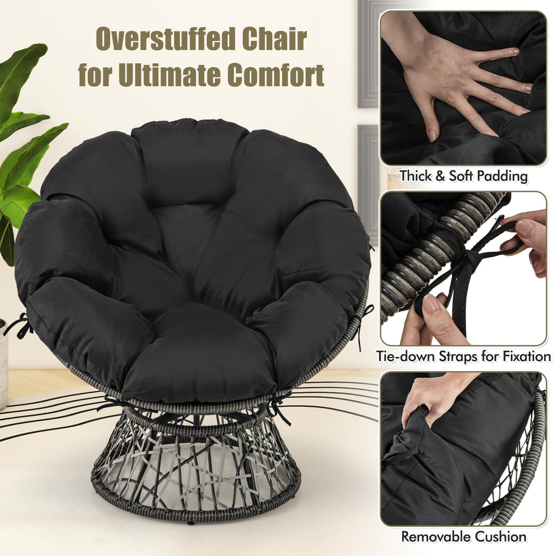Giantex Swivel Oversized Living Room Chair