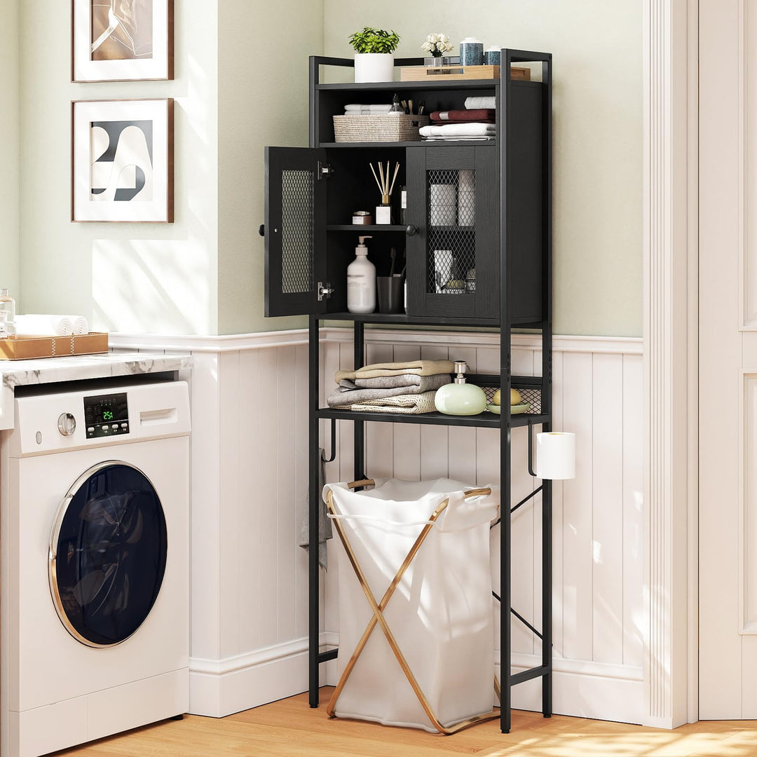 Giantex Over The Toilet Storage Cabinet for Laundry Room