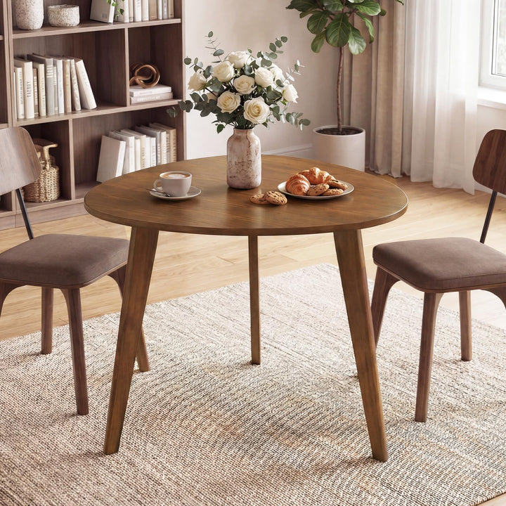 Giantex 35.5-Inches Round Dining Table for 4