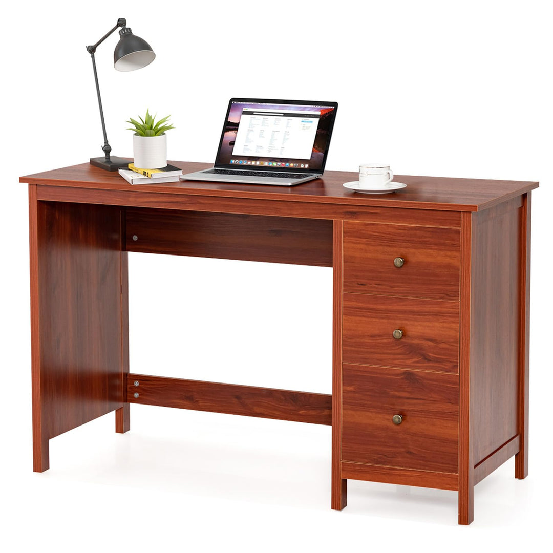 Giantex Computer Desk with 3 Storage Drawers