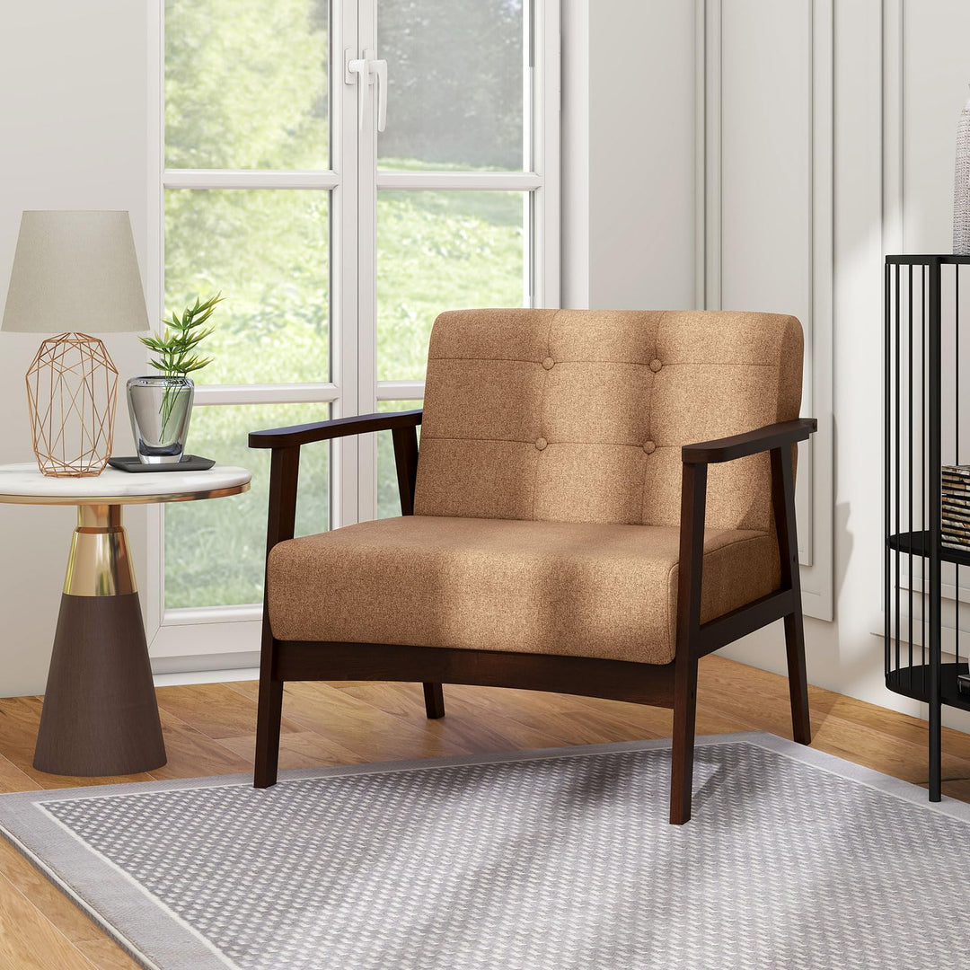Giantex Mid Century Modern Accent Chair for Living Room