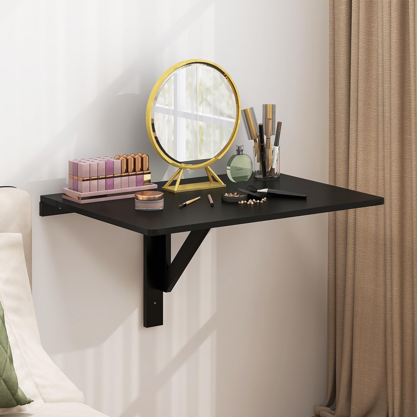 Giantex Wall Mounted Folding Table, 31.5
