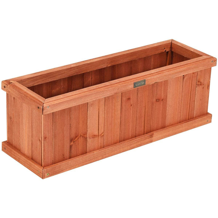 Giantex Raised Garden Bed Set of 2 for Flower Vegetable Herbs