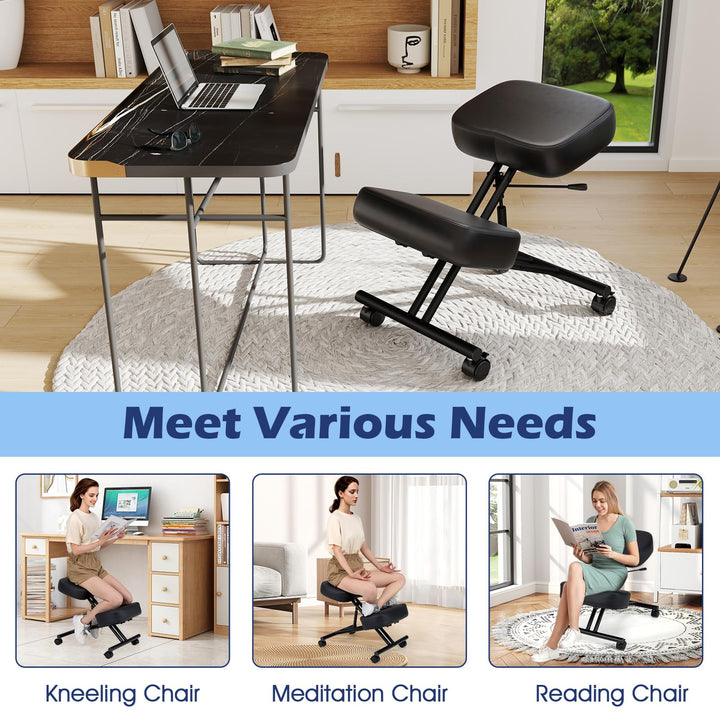 Giantex Ergonomic Kneeling Chair for Office