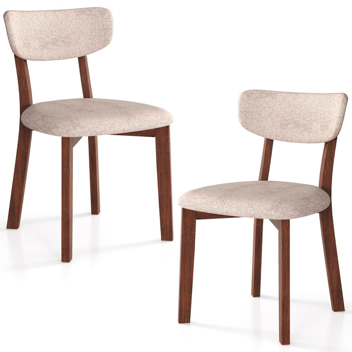 Giantex Wooded Dining Chairs Set of 2/4 for Living Room Restaurant