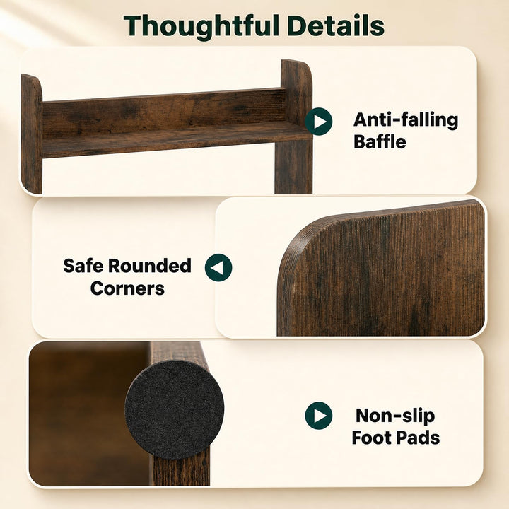 GIANTEX Extendable Desktop Bookshelf for College Dorm Hom