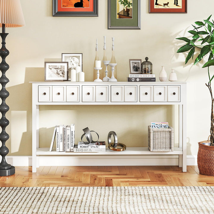Giantex 60" Entryway Table Long Narrow Console Table