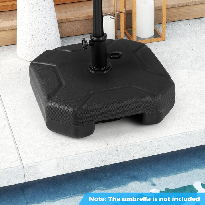 Giantex  - Heavy Duty HDPE Market Table Umbrella Pole Holder for Outdoor