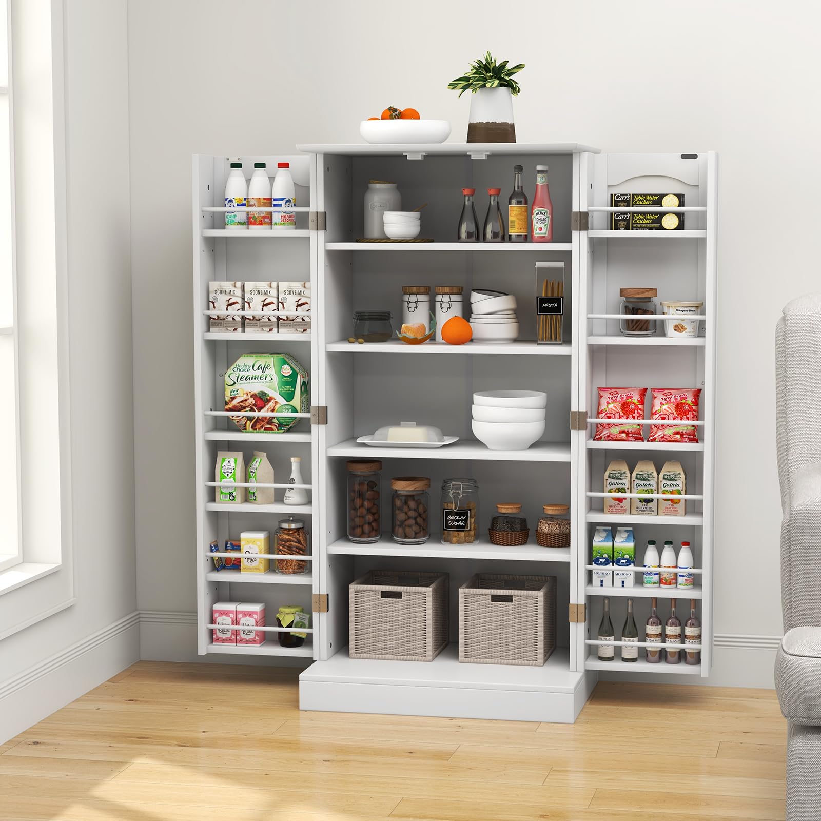 Giantex 47.5” Kitchen Storage Cabinet