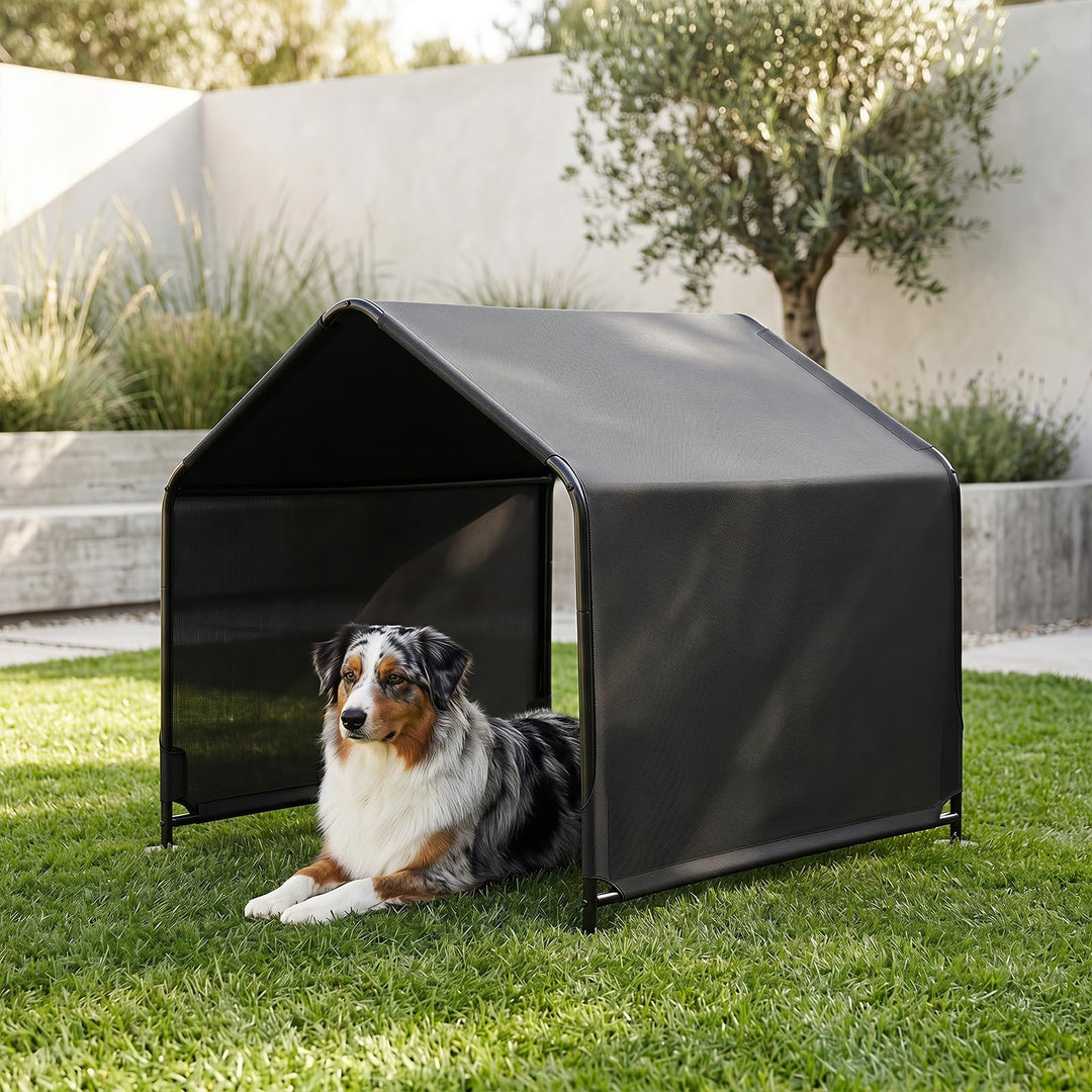 Giantex Outdoor Dog Shade Shelter with Waterproof Canopy