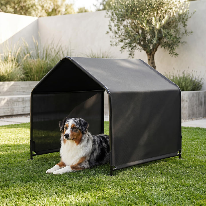 Giantex Outdoor Dog Shade Shelter with Waterproof Canopy