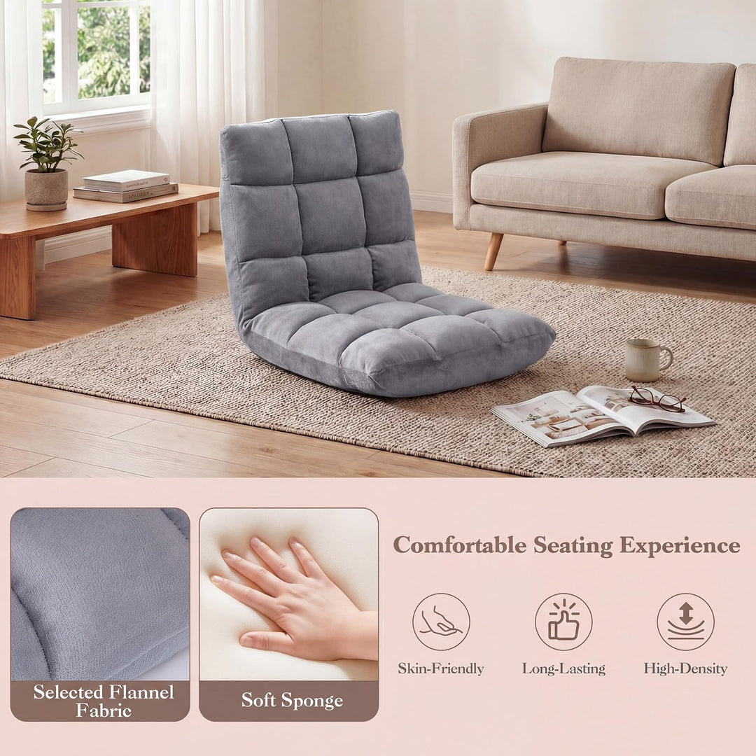 Giantex Floor Chair with 14-Position Adjustable