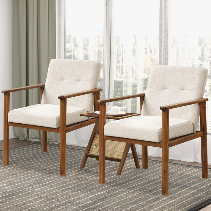 Giantex Mid Century Modern Accent Chair