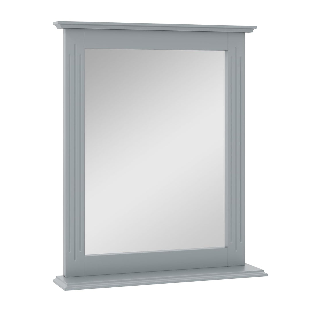 Wooden Frame Modern Rectangular Hanging Vanity Makeup Mirrors for Washroom
