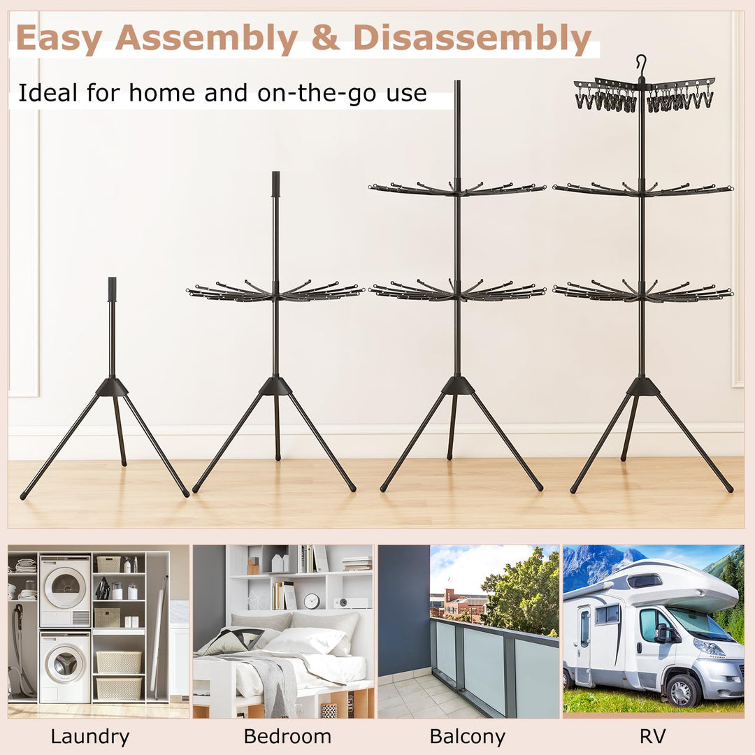 Giantex Tripod Clothes Drying Rack