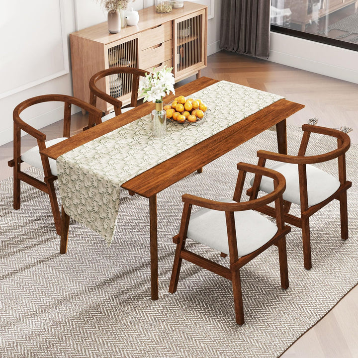 Giantex  2/4 Wooden Dining Chairs Set