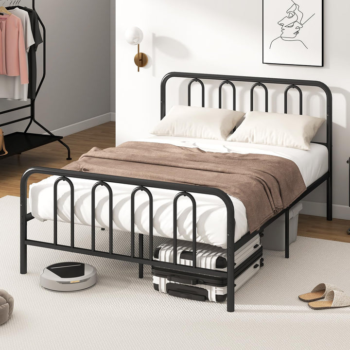 Giantex Full/Queen/King Size Bed Frame with Headboard