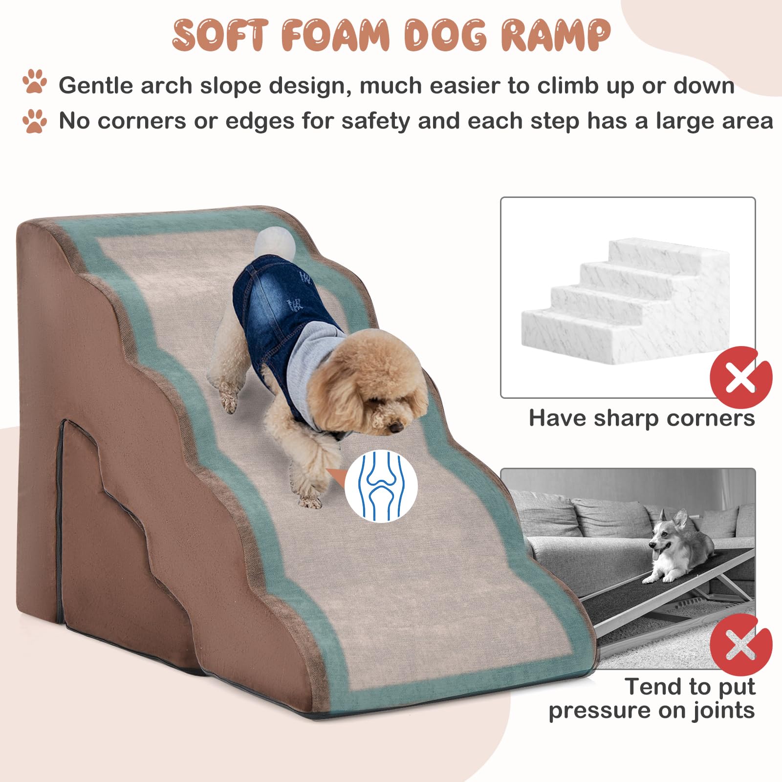 Giantex Dog Stairs Set