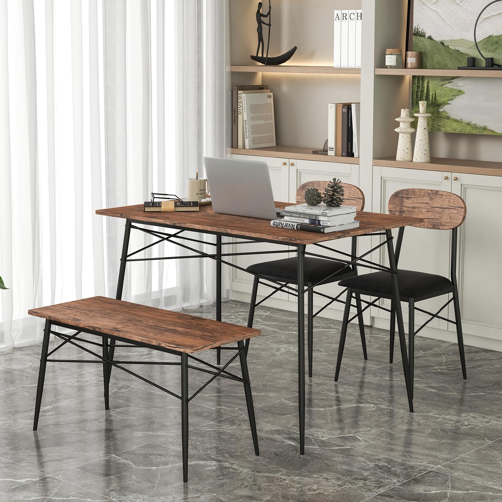 Giantex Dining Table Set for 4