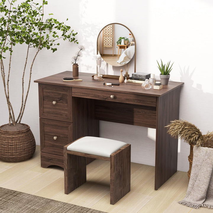 Giantex Computer Desk with 2 Drawers