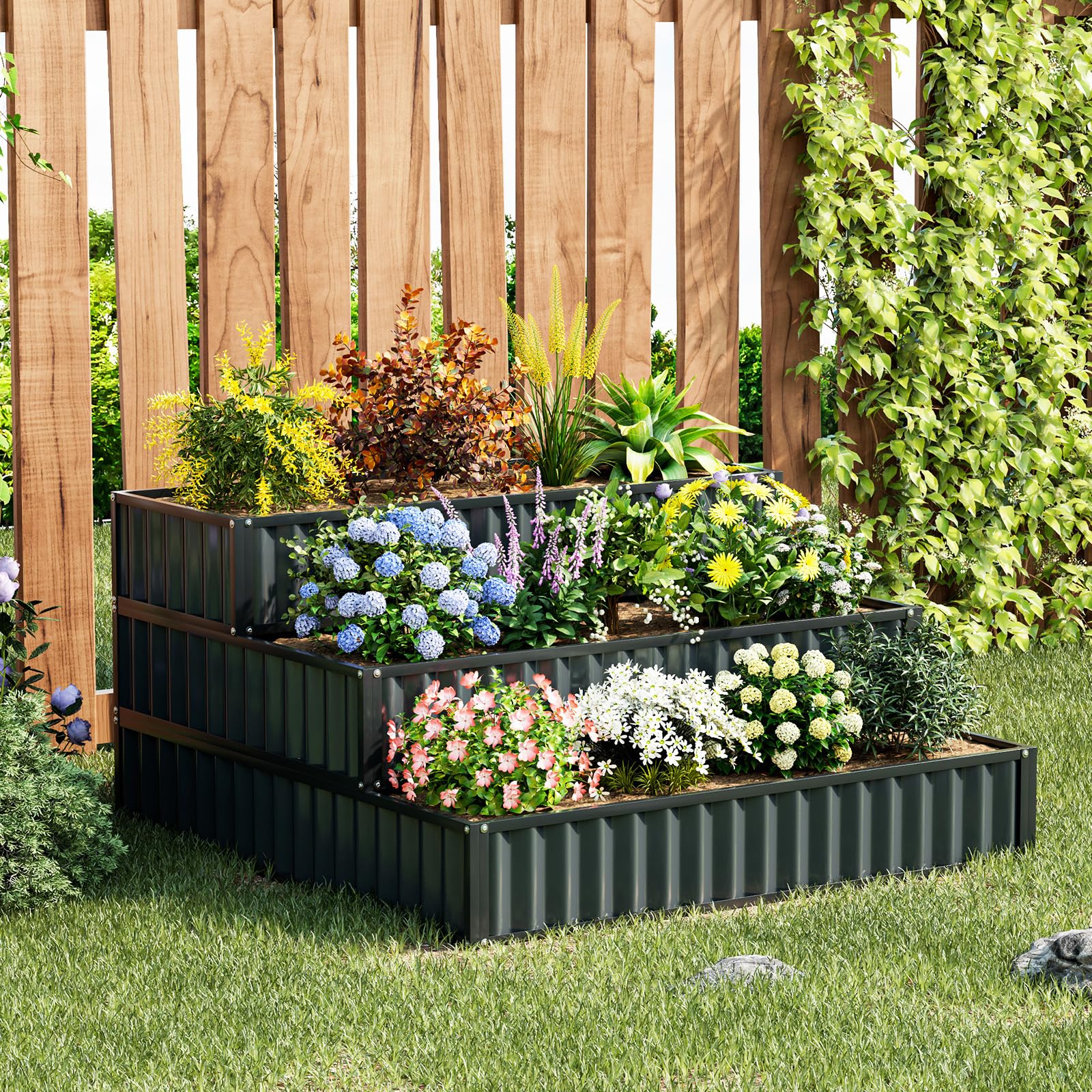 Giantex 3 Tier Raised Garden Bed