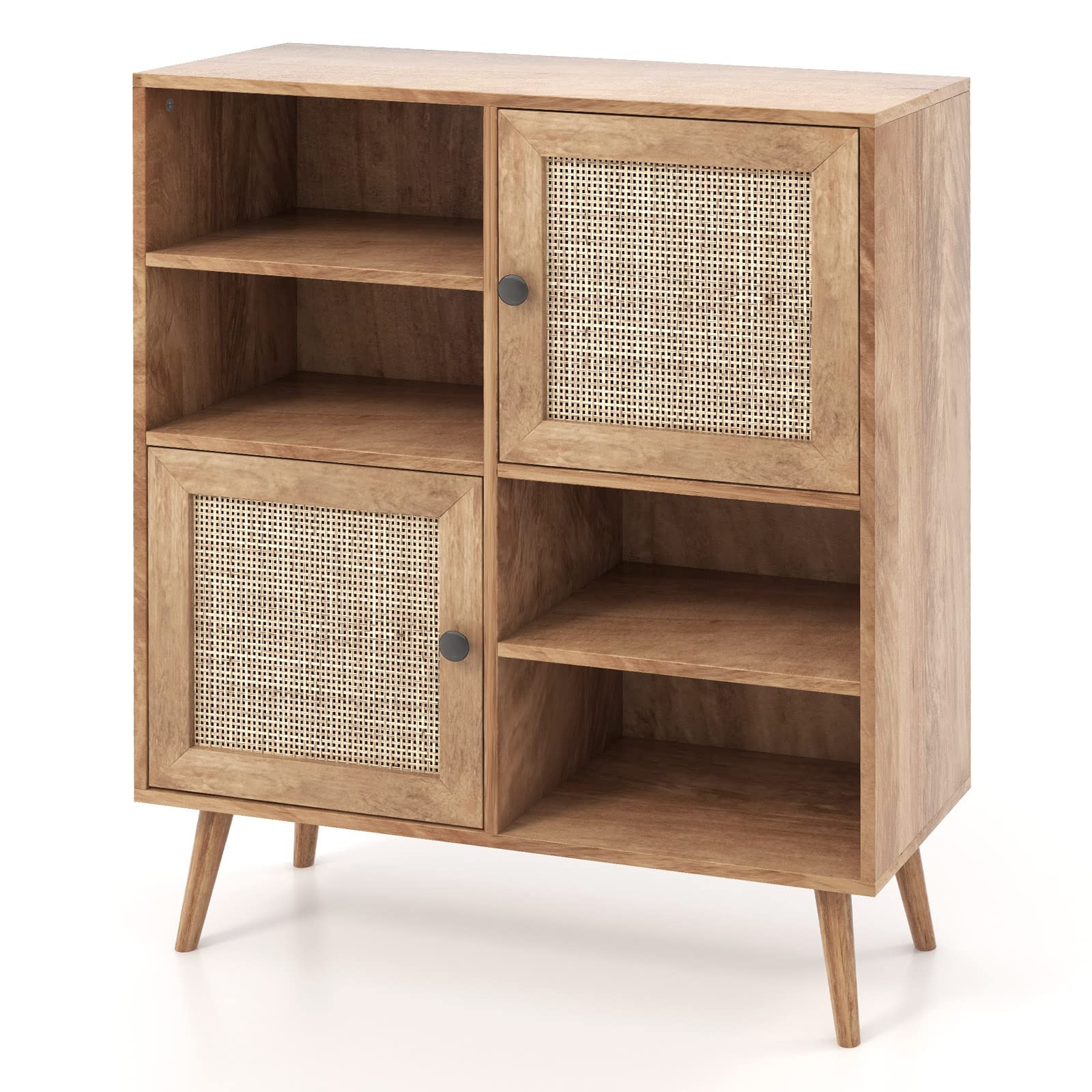 Giantex Buffet Cabinet, Wood Sideboard Storage Cabinet