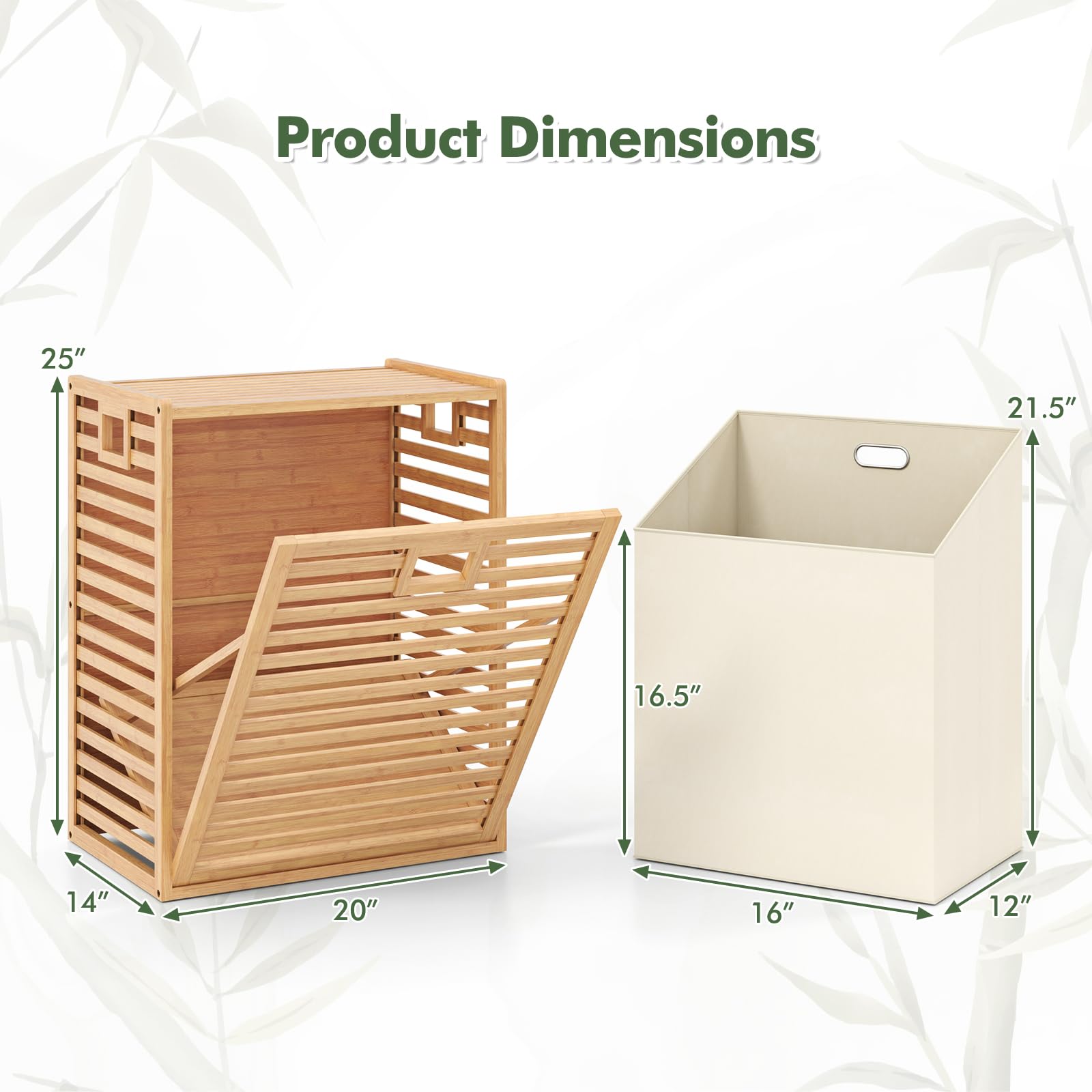 Giantex Tilt Out Laundry Hamper