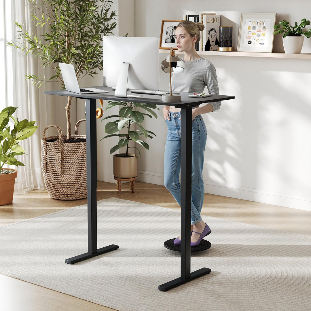 Giantex Electric Standing Desk 48" x 24" Ergonomic Height Adjustable Sit to Stand Desk with 3 Memory Preset
