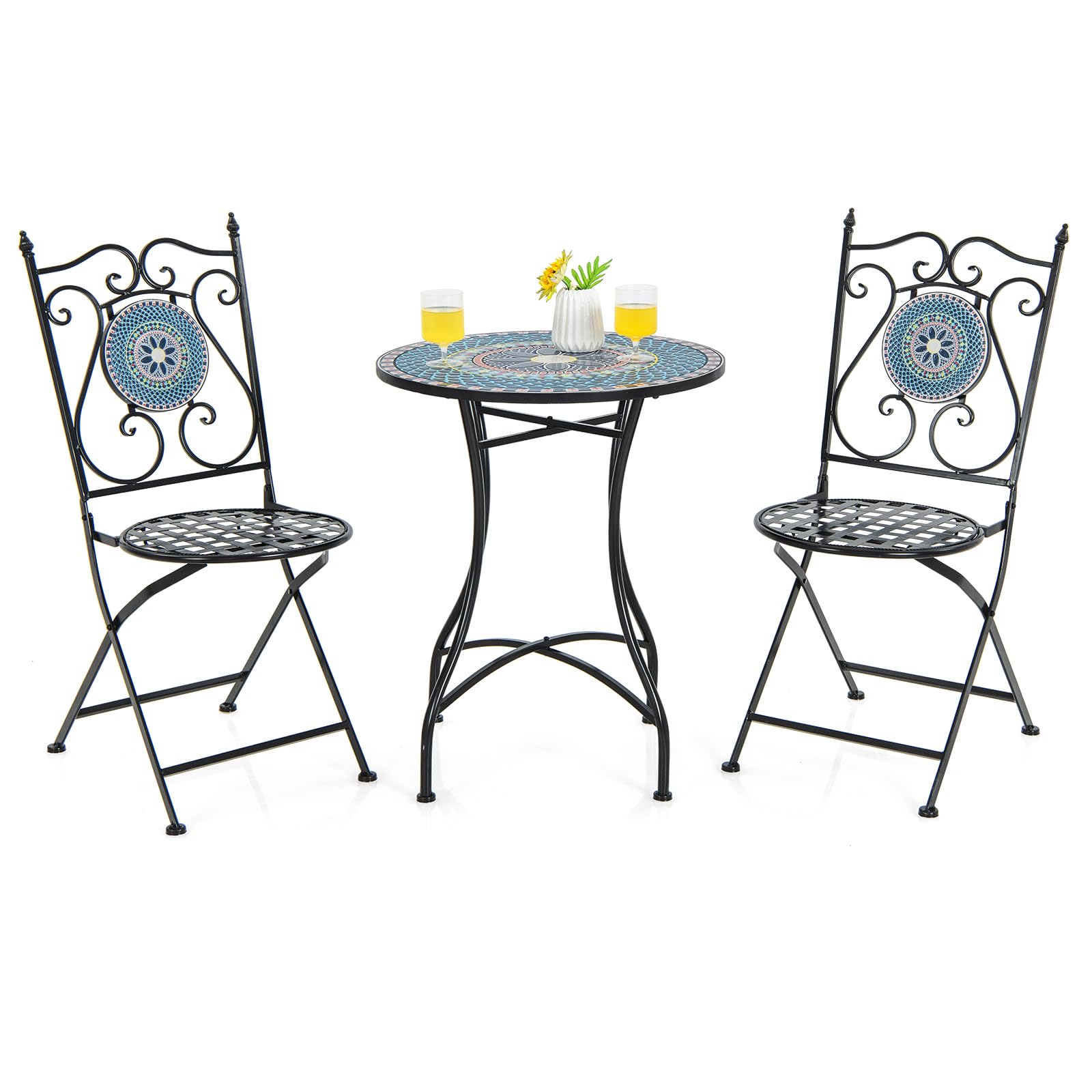 Giantex Bistro Table and Chairs Set of 2