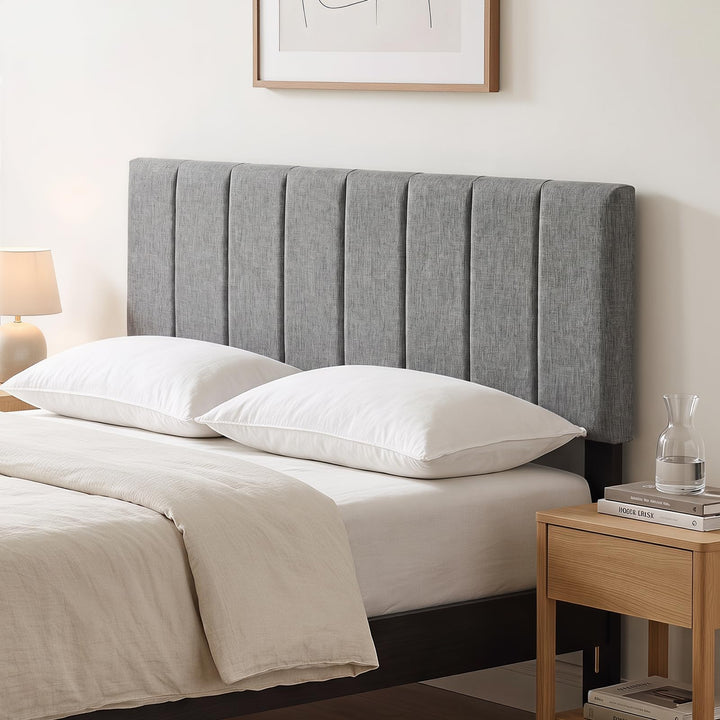 GIANTEX Linen Upholstered Headboard for Queen Full Size Bed