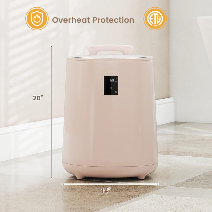 Giantex Towel Warmer 18L Large Towel Heater with LED Display & Auto Shut Off