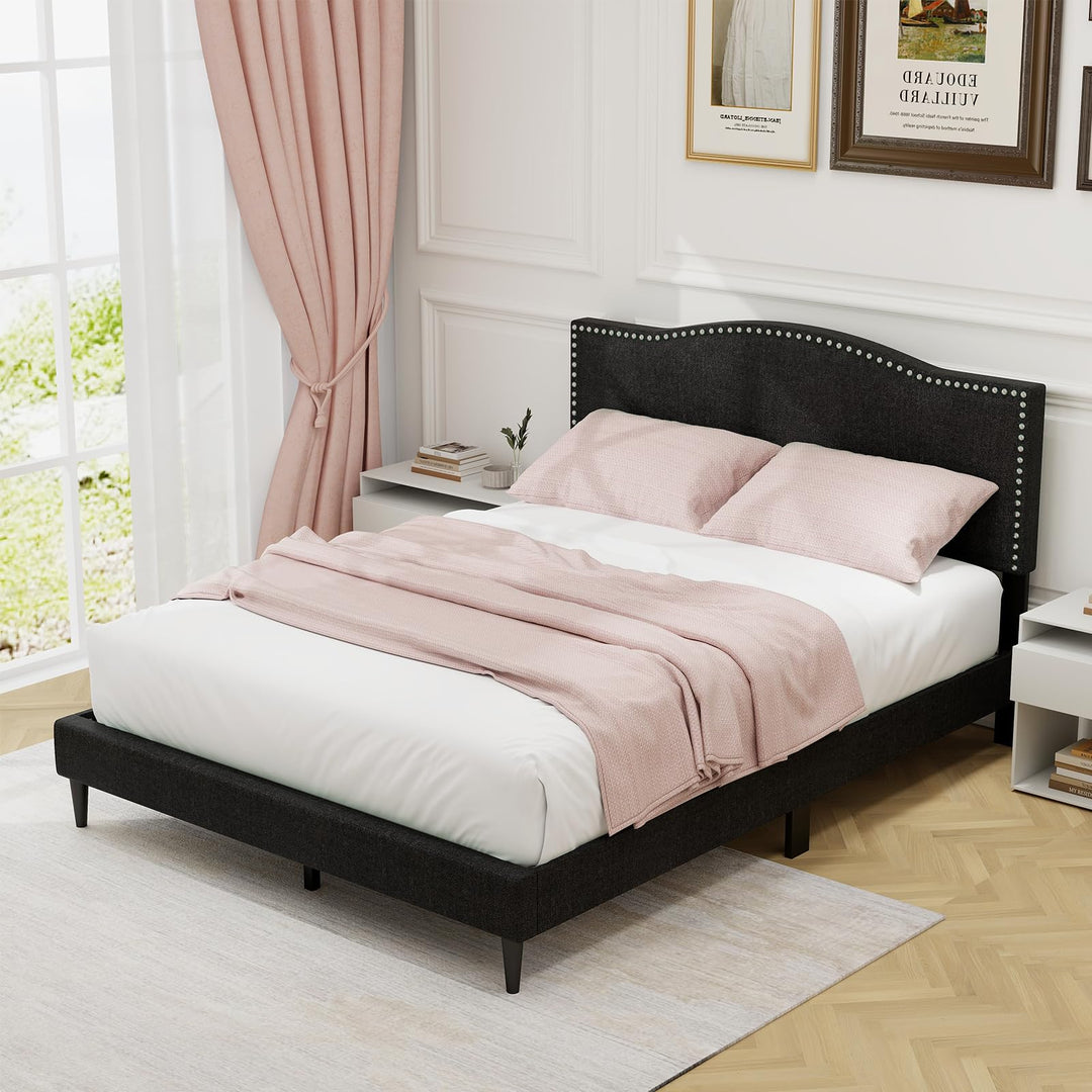 Giantex Queen Bed Frame with Headboard