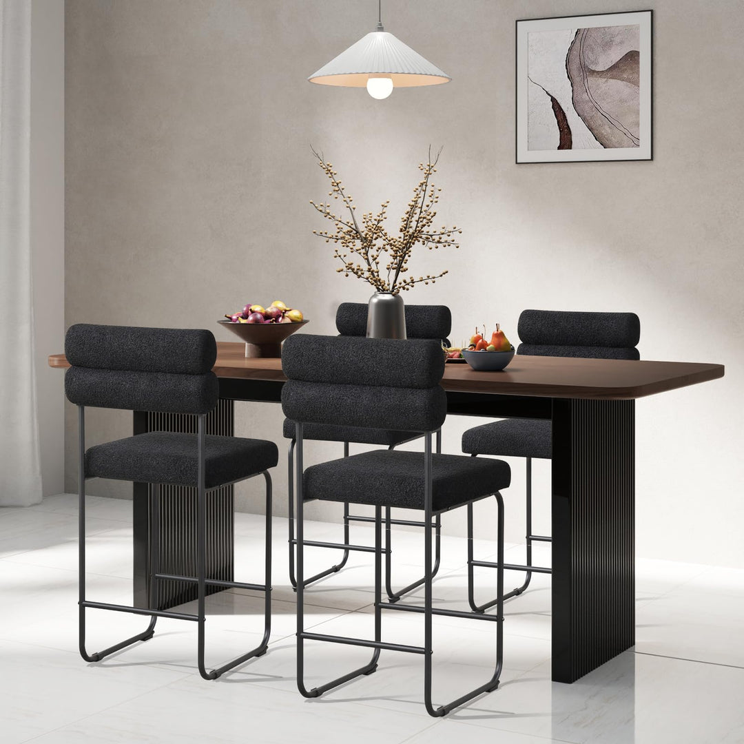 Giantex 26" Counter Height Bar Stools Set of 2/4