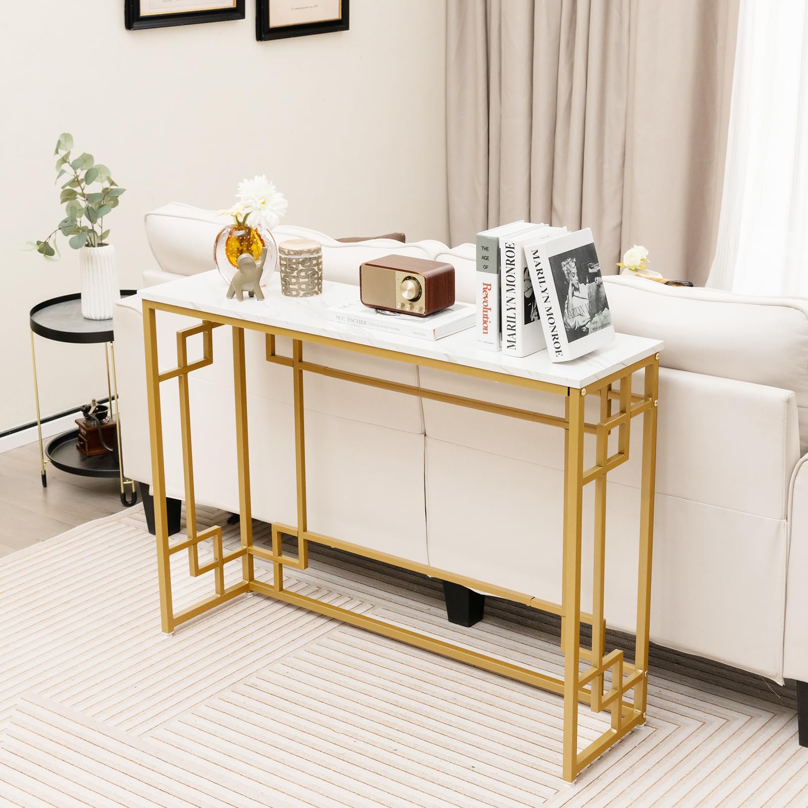 Giantex 43.5-Inch Console Tables for Entryway - Foyer Table