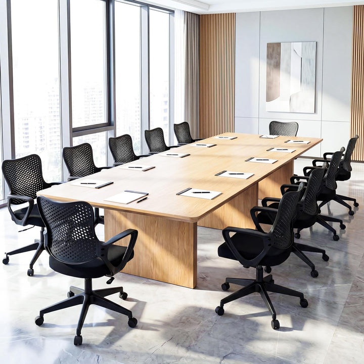Gianetx Ergonomic Office Chair w/Breathable Butterfly Back &amp; Integrated Armrests (1/2)