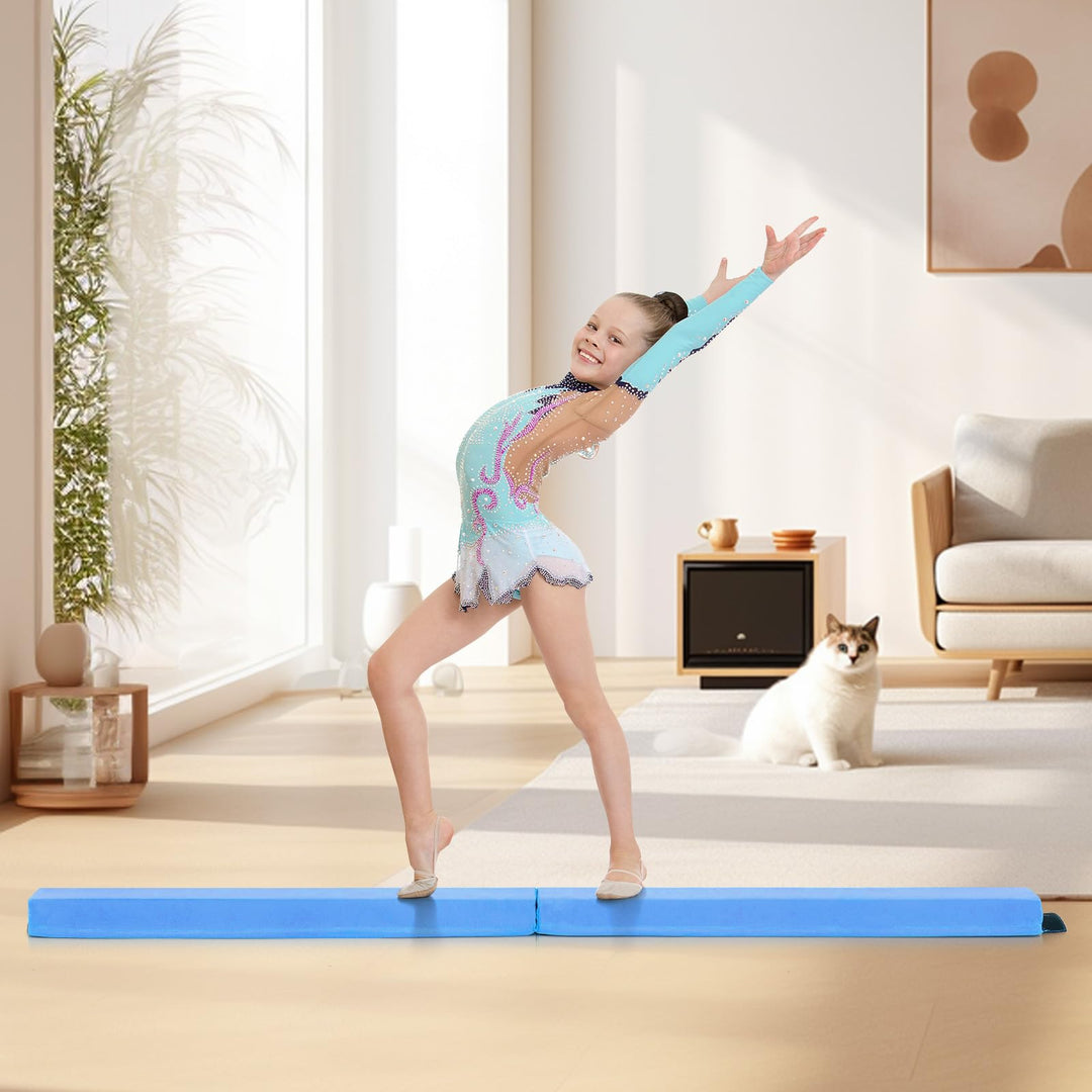 Giantex Folding Gymnastics Beam with Carry Handles