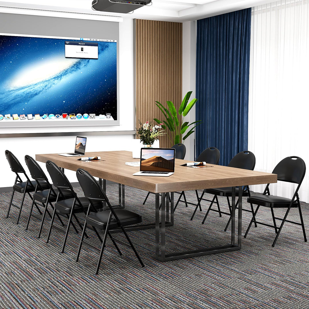 Giantex Party Chairs with Metal Frame for Indoor Outdoor