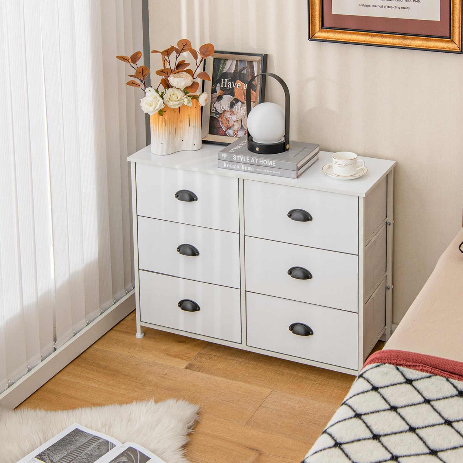 Giantex White Dresser for Bedroom