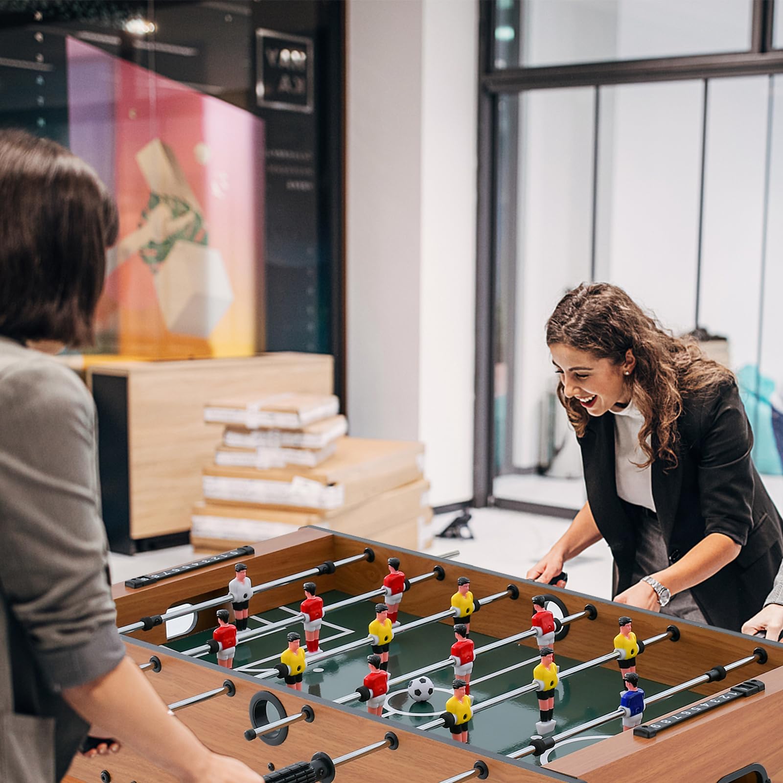 Giantex 4-in-1 Combination Game Table with Soccer