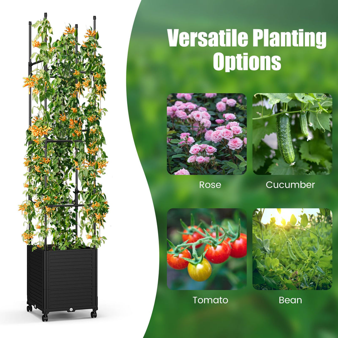 Giantex Raised Garden Bed on Wheels